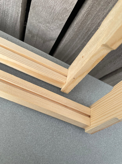 Grooved Frames: ¾ Langstroth