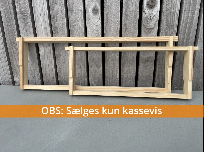 Grooved Frames: ¾ Langstroth