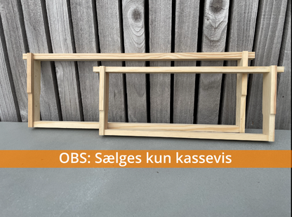 Grooved Frames: ¾ Langstroth